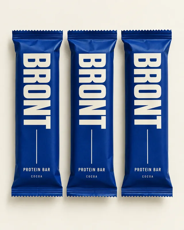 Bront Protein — experimental graphic design by Naityik Singh