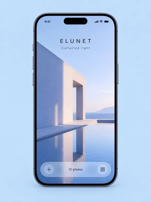 Elunet — experimental graphic design by Naityik Singh