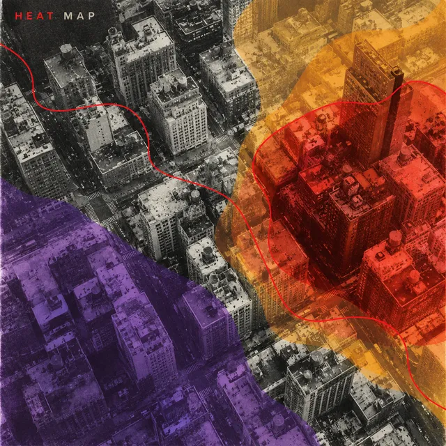 Heat Map — experimental graphic design by Naityik Singh