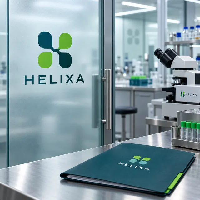 Helixa — experimental graphic design by Naityik Singh