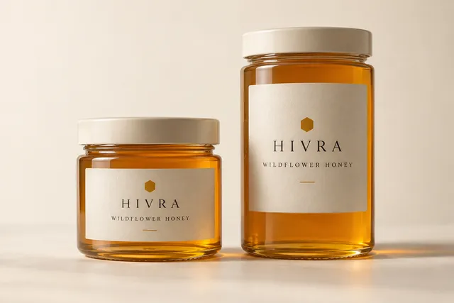 Hivra Honey — experimental graphic design by Naityik Singh