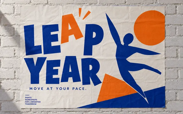 Leapyear — experimental graphic design by Naityik Singh