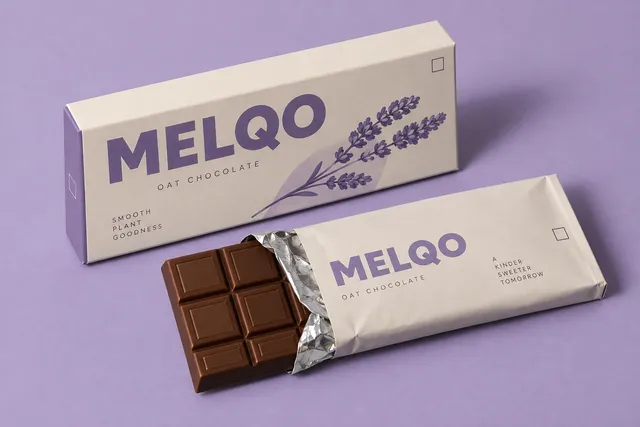 Melqo Chocolate — experimental graphic design by Naityik Singh