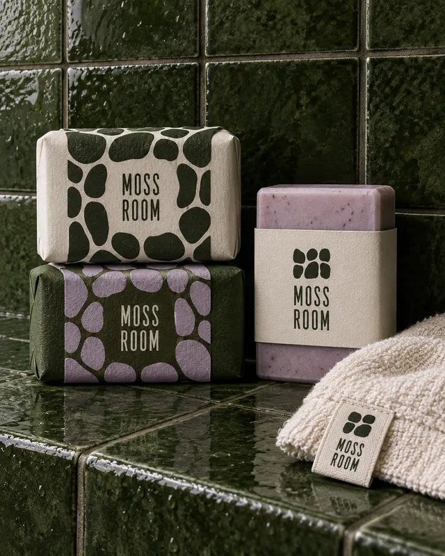 Moss Room — experimental graphic design by Naityik Singh