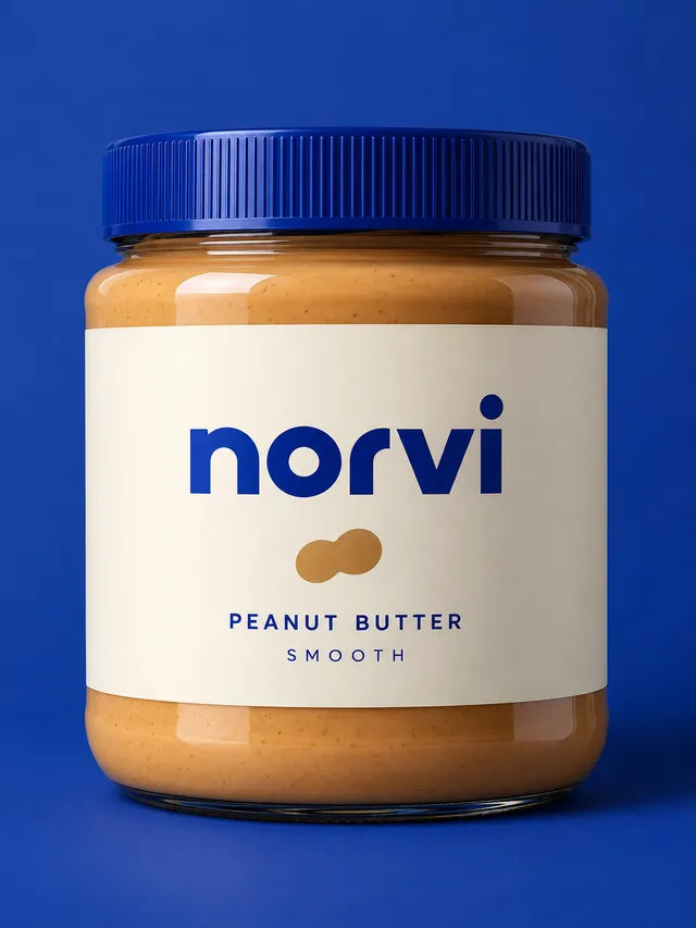 Norvi Peanut — experimental graphic design by Naityik Singh