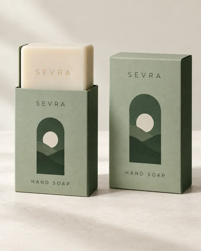 Sevra Soap — experimental graphic design by Naityik Singh