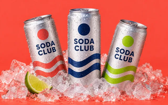 Soda Club — experimental graphic design by Naityik Singh