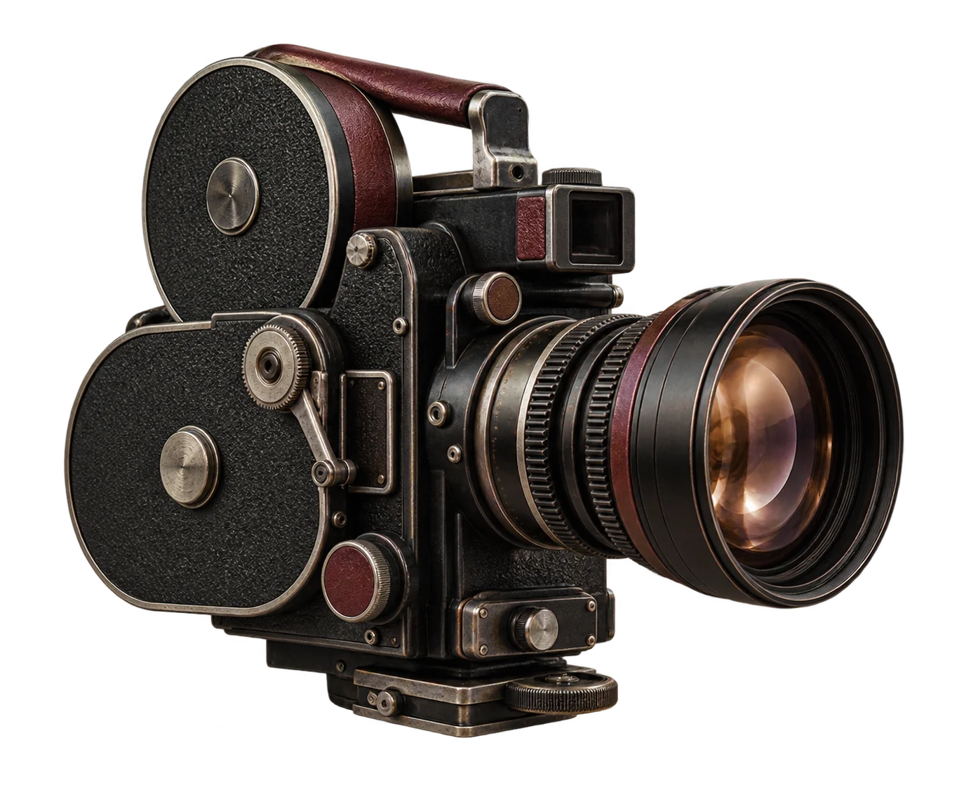 Vintage film camera used in the Dopamix visual language